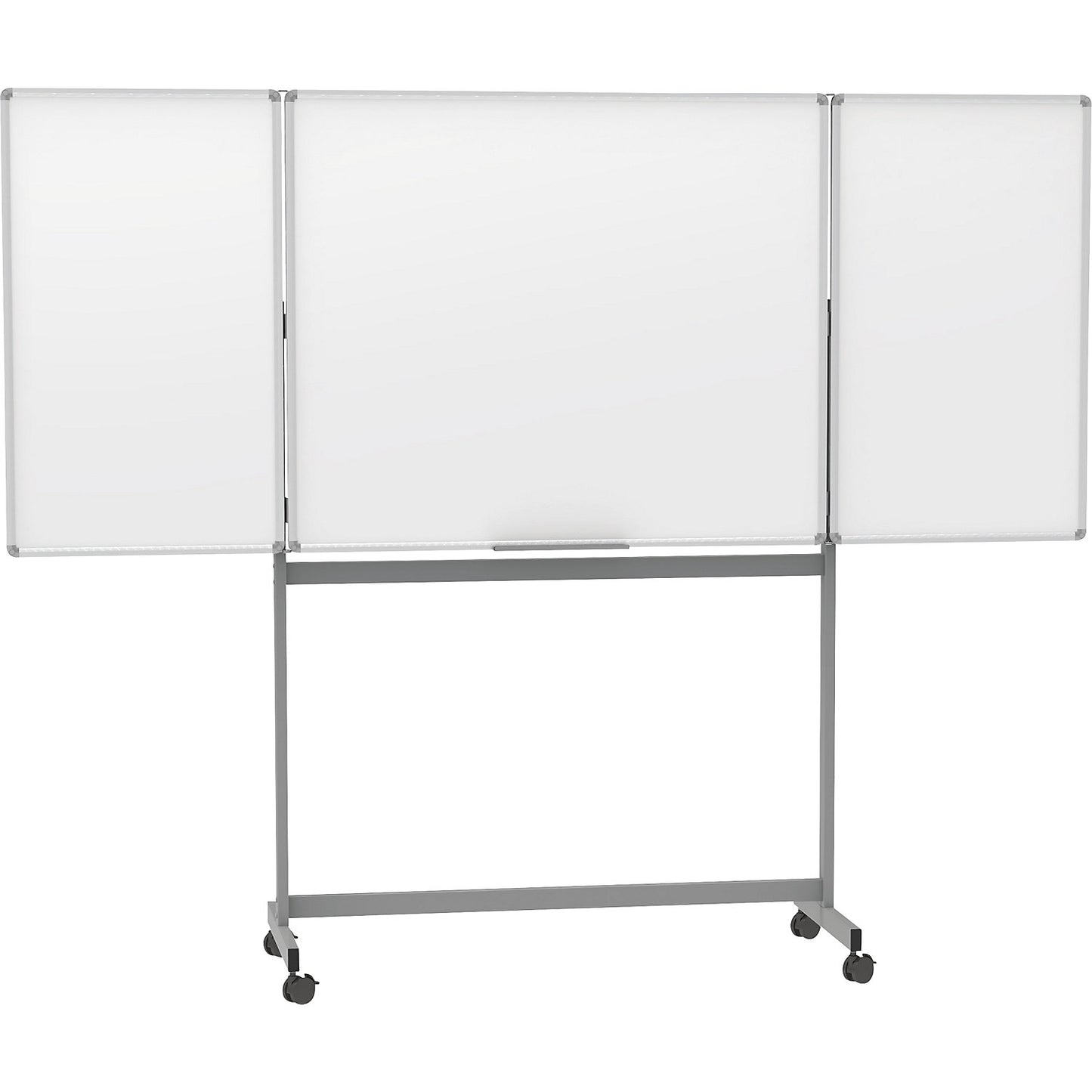 MAULstandard mobile folding board, magnetic, plastic coated, board WxH 1200 x 1000 mm.