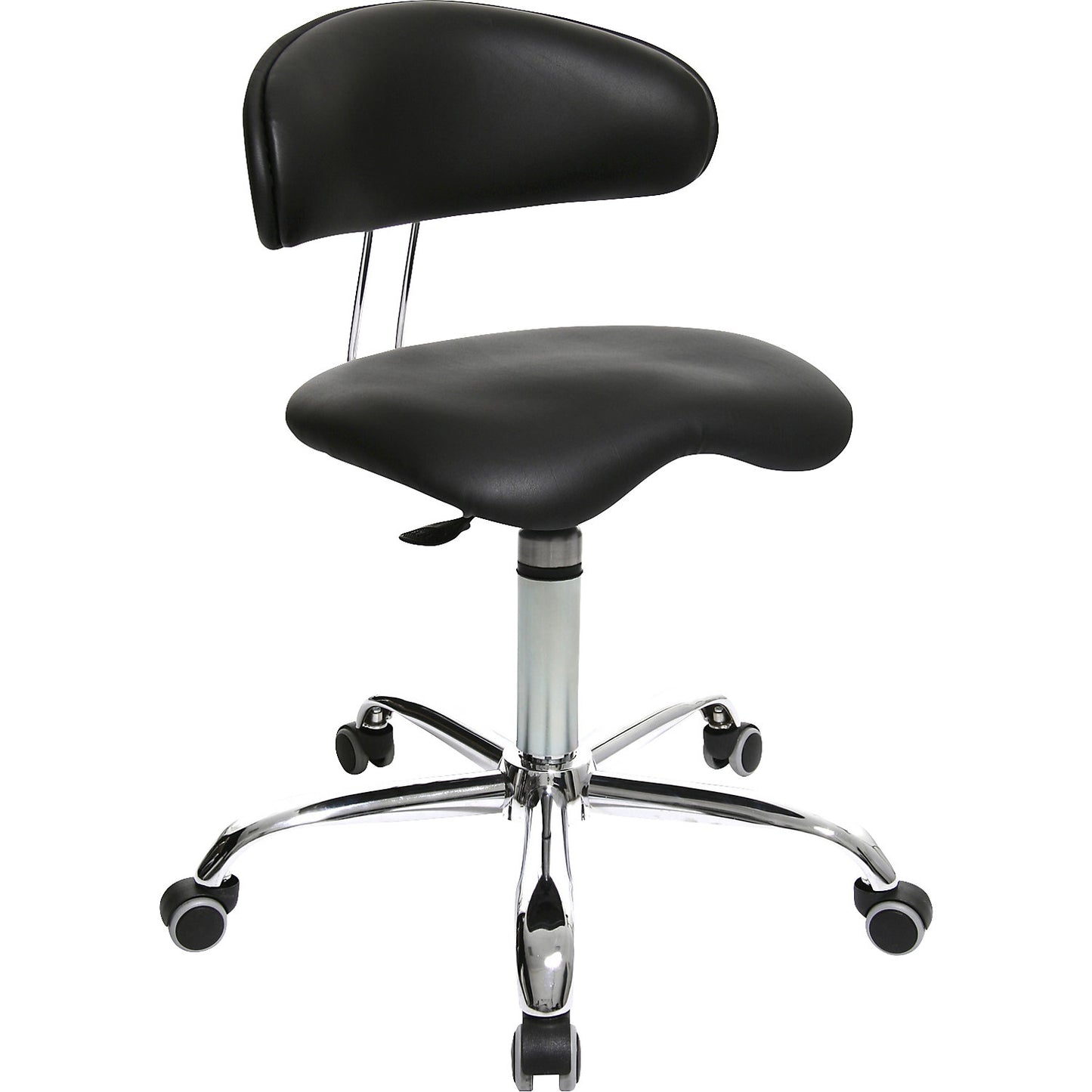 SITNESS 40 swivel chair, vinyl cover, black.