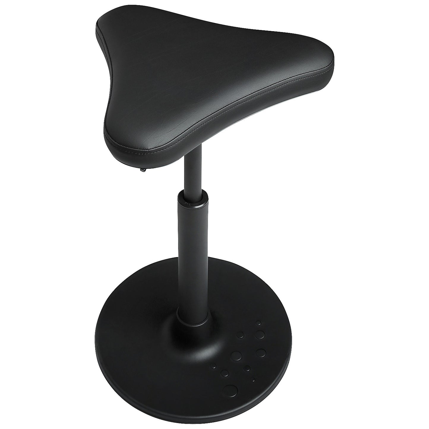SITNESS WORK stool, vinyl cover, black.