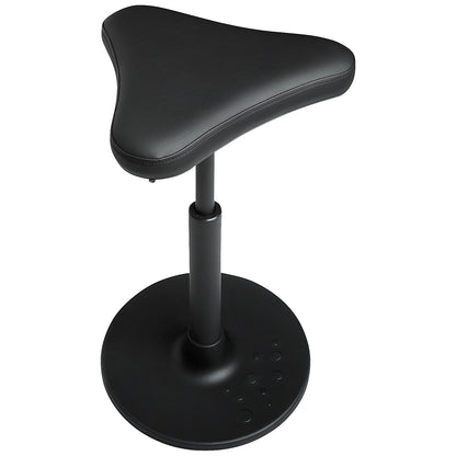 SITNESS WORK stool, vinyl cover, black.