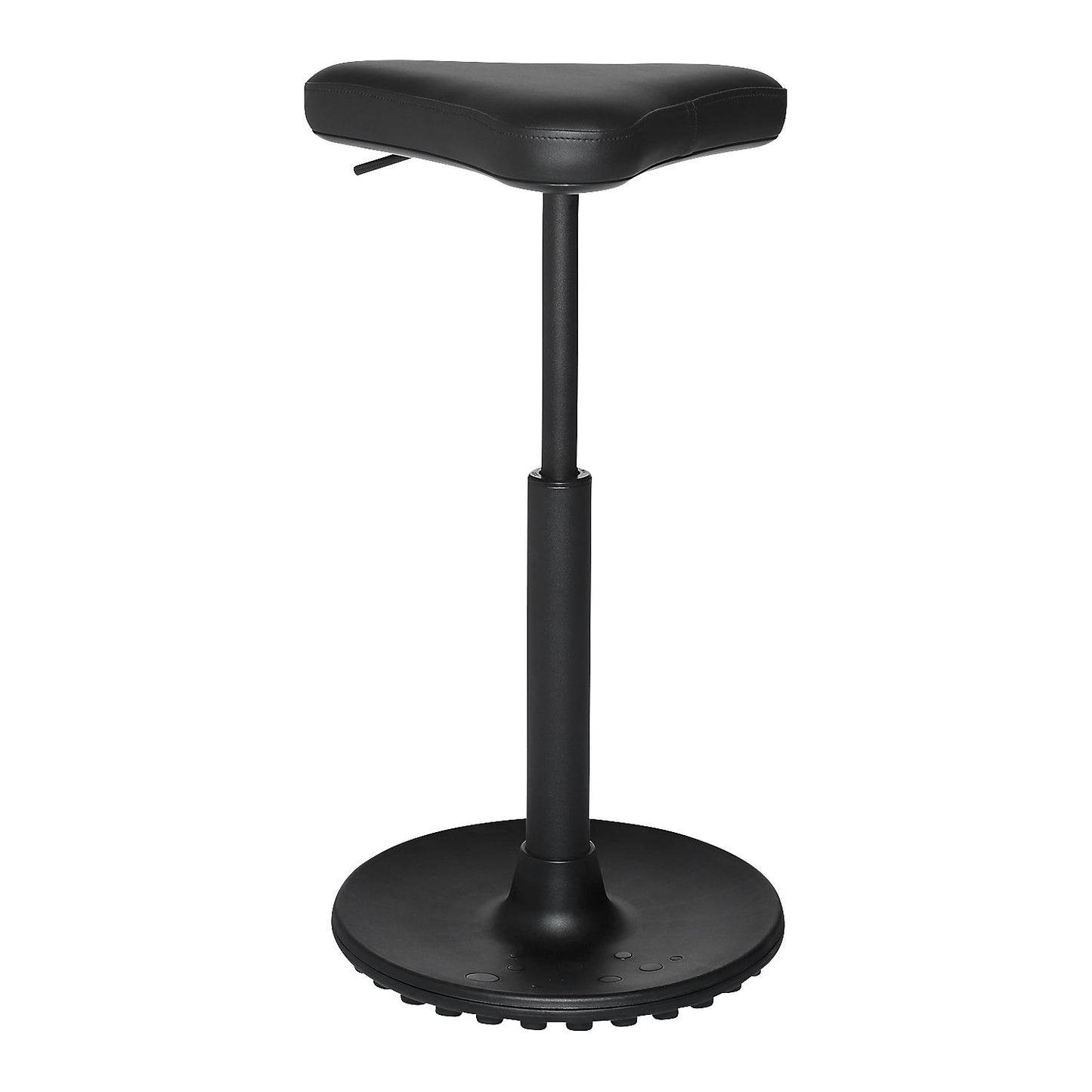 SITNESS WORK stool, vinyl cover, black.