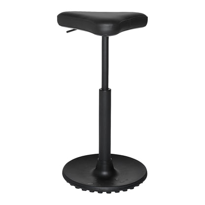 SITNESS WORK stool, vinyl cover, black.
