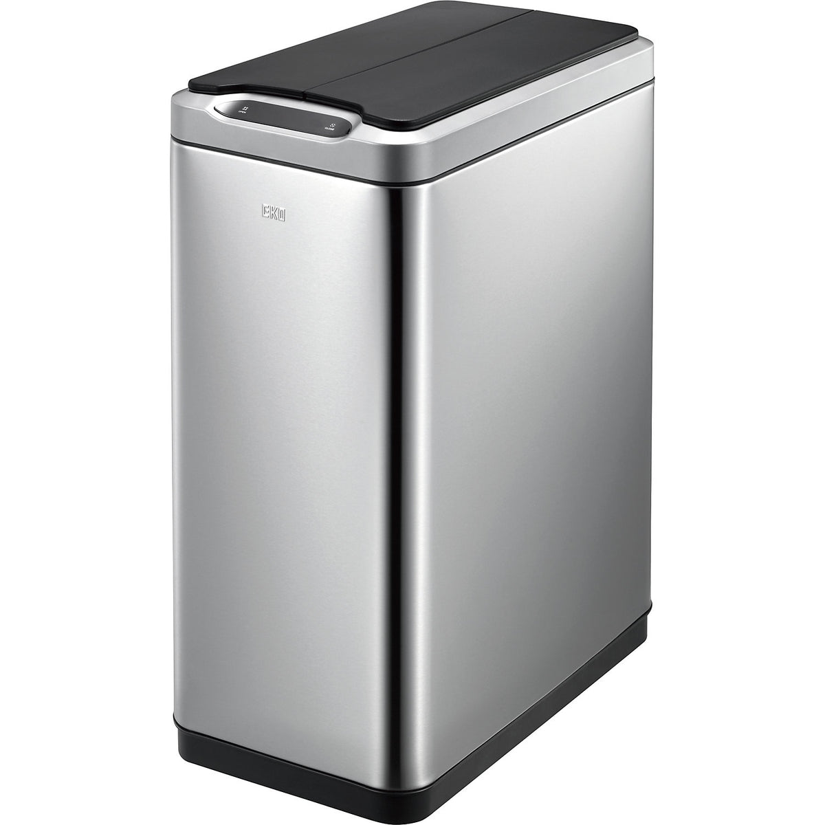 Sensor operated waste collector, slim, capacity 2 x 20 l, HxWxD 655 x 460 x 270 mm.