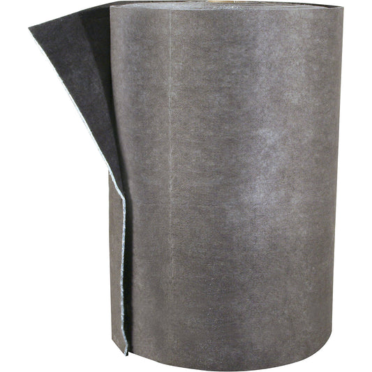 DuraSoak® universal absorbent sheeting, roll of sheets, pack of 1 roll, recycled cellulose, 720 mm x 38 m, grey.