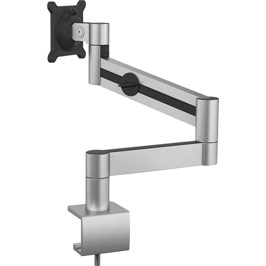 Monitor holder with arm for 1 monitor, HxWxD 470 x 345 x 120 mm, with table clamp.