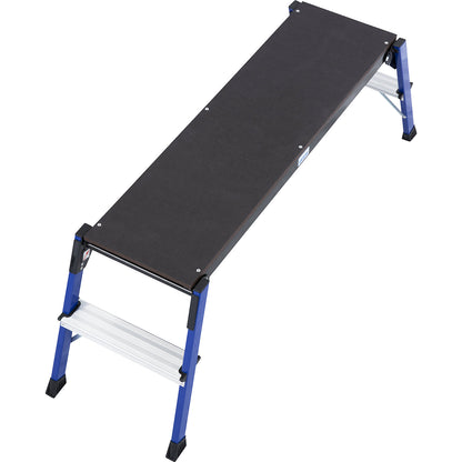 StepTop working platform, working height 2.45 m, platform size 1100 x 300 mm.