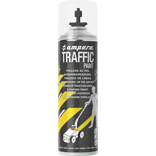 Traffic Paint® marking paint, contents 500 ml, pack of 12, black.