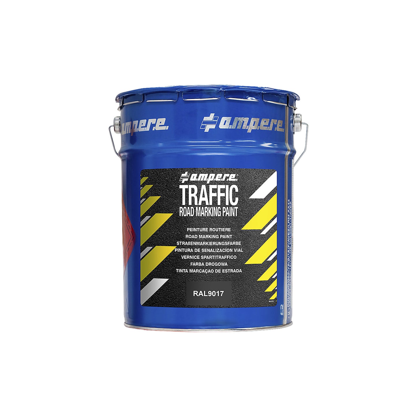 Road marking paint, 5 kg pail, black.