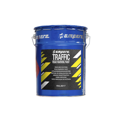 Road marking paint, 5 kg pail, black.