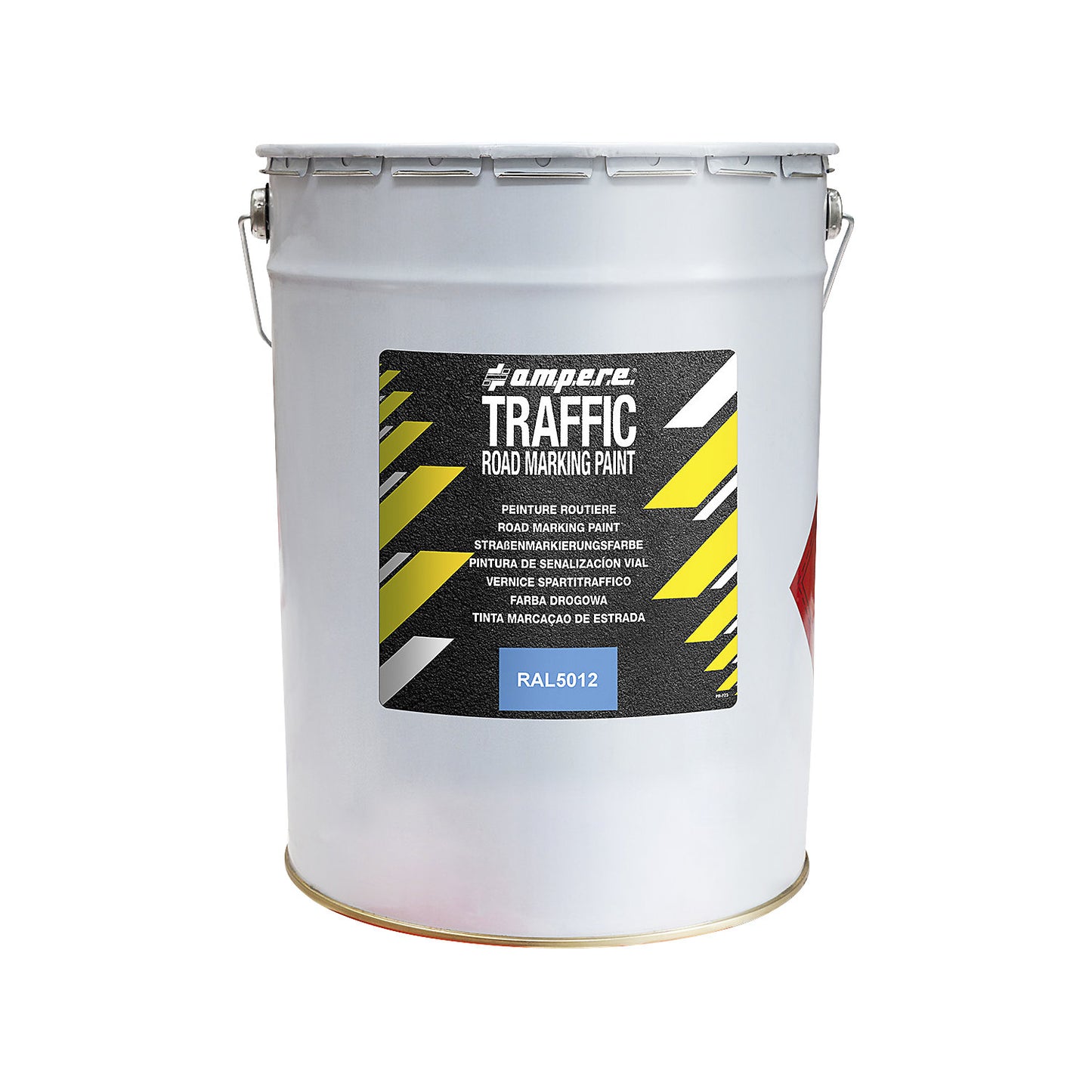 Road marking paint, 25 kg pail, blue.