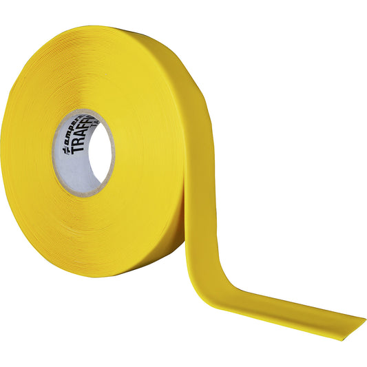 Floor marking tape, extra strong, width 50 mm, yellow.