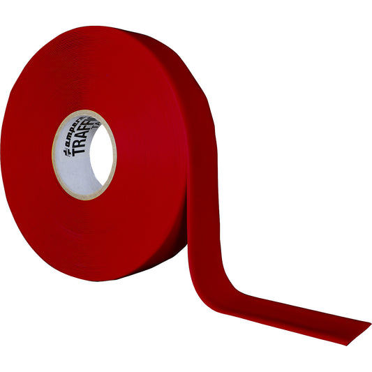 Floor marking tape, extra strong, width 50 mm, red.