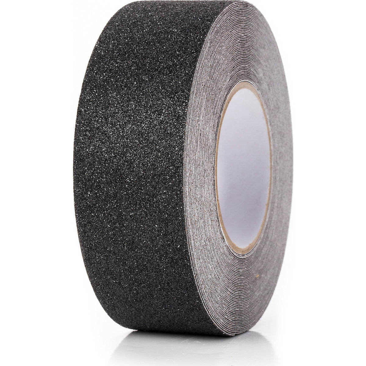Floor marking tape, anti-slip, width 50 mm, black.