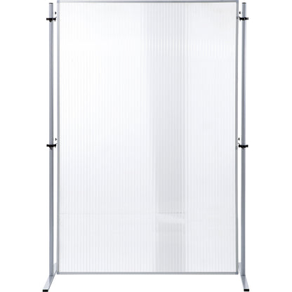 Functional partitions, polycarbonate glass panel, HxW 1800 x 1200 mm, pack of 1.