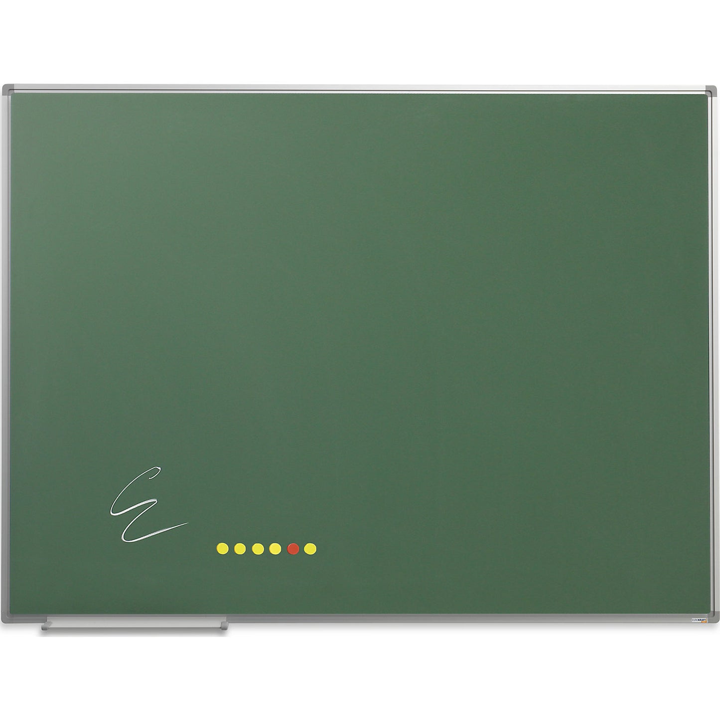 Chalkboard, board colour green, WxH 1200 x 900 mm.