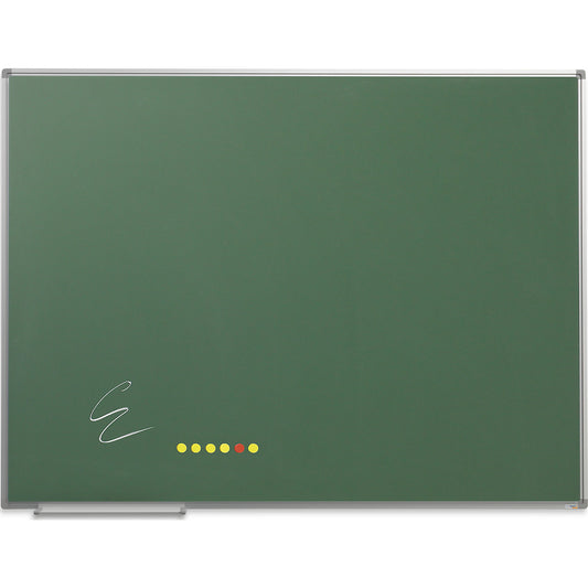 Chalkboard, board colour green, WxH 1200 x 900 mm.