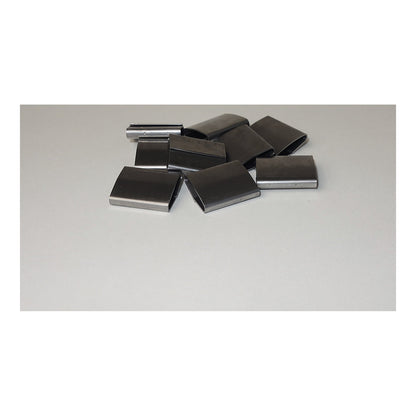 Seals, for pneumatic strapping, for steel strapping, width 16 mm, pack of 2000.