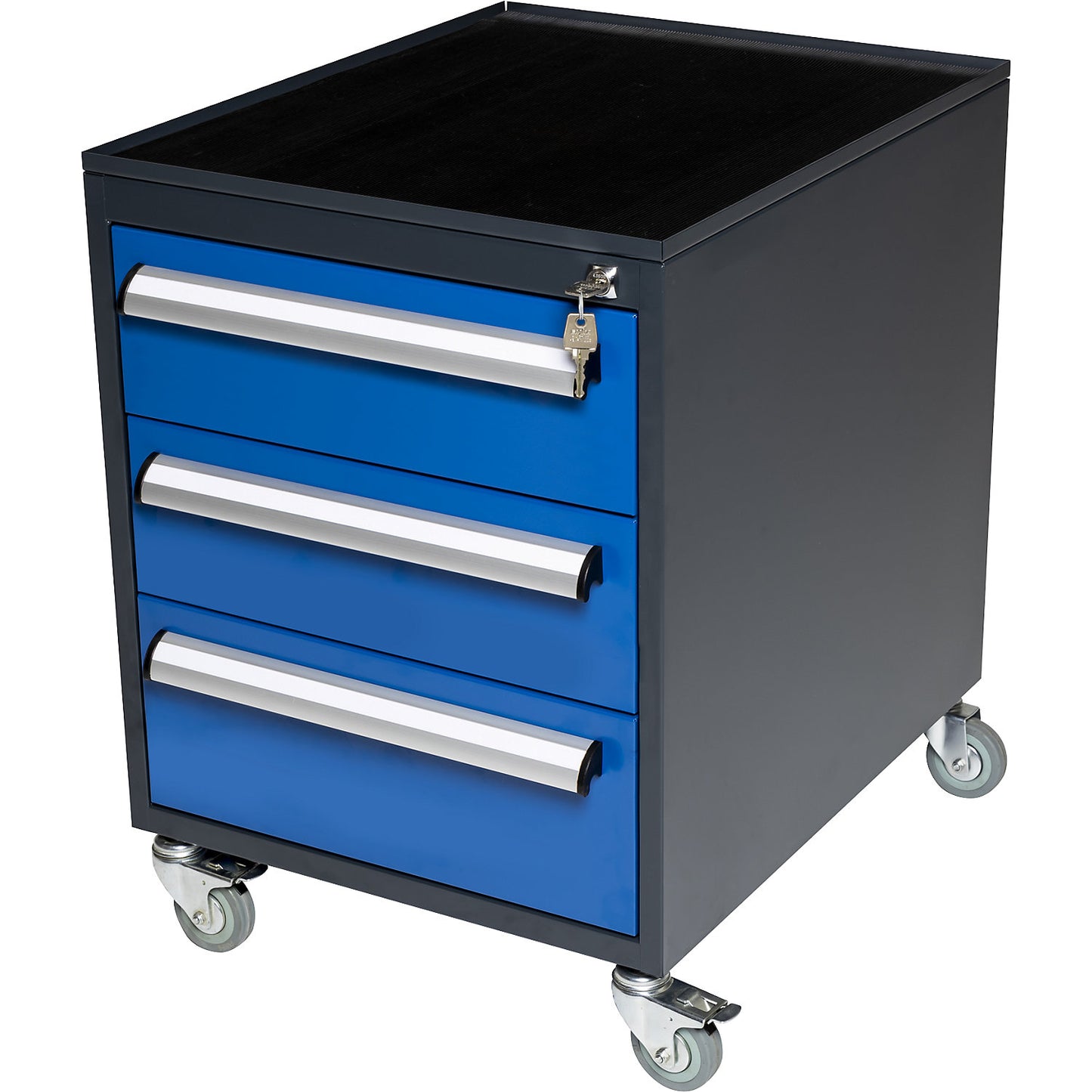 Mobile drawer unit, for WT worktable system, 3 drawers (150/150/180 mm).