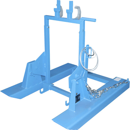 Waste bin tipper, for 80/120 litre waste bins, light blue.