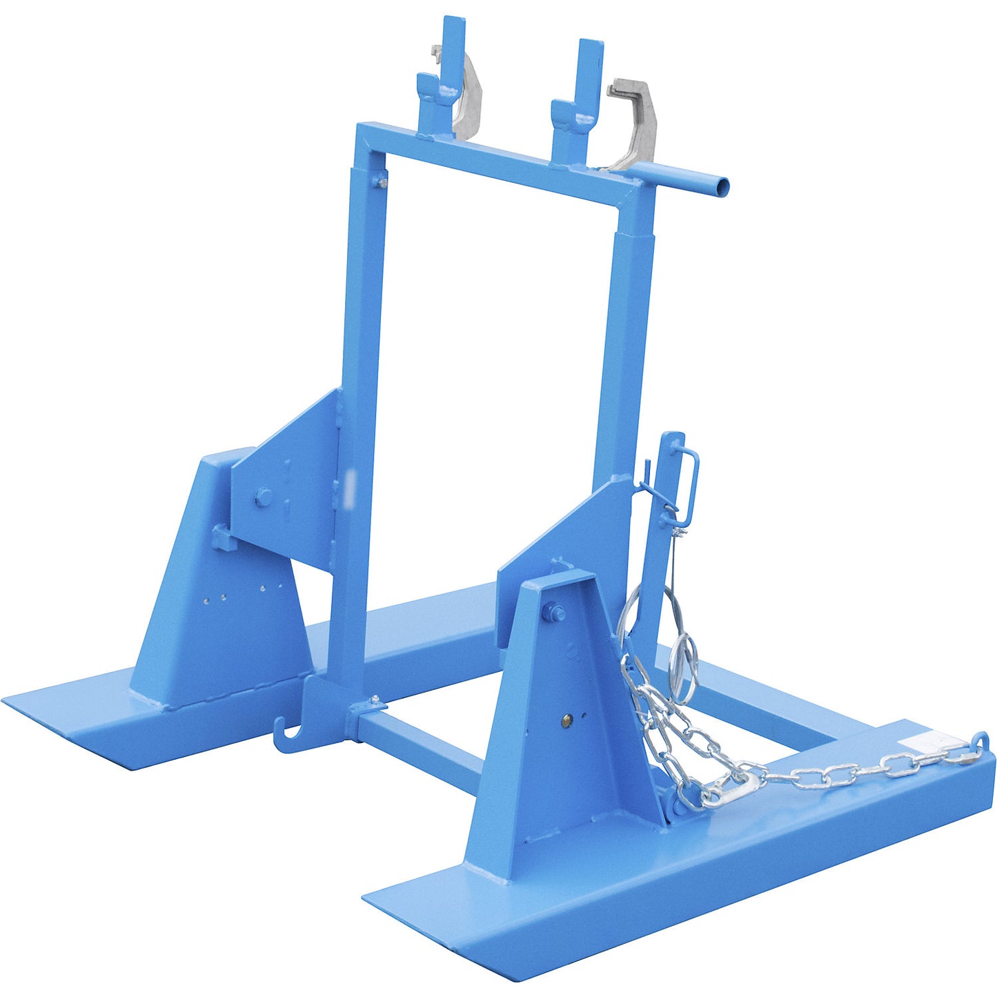 Waste bin tipper, for 240 litre waste bins, light blue.