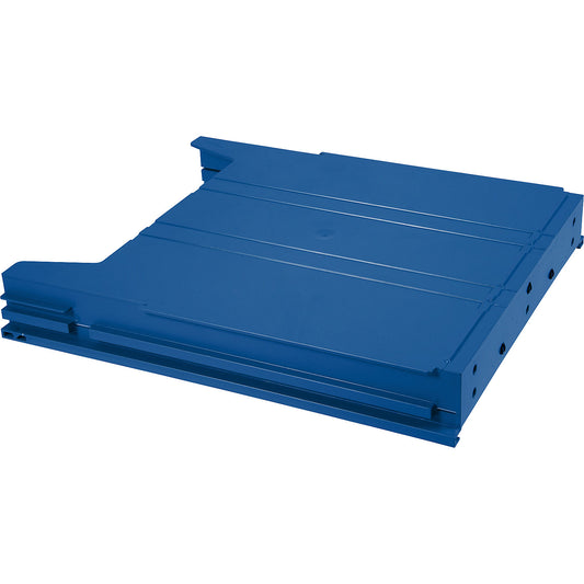 BIG wall-mounted sorting system, for format A4, filling height 34 mm, blue storage compartment.