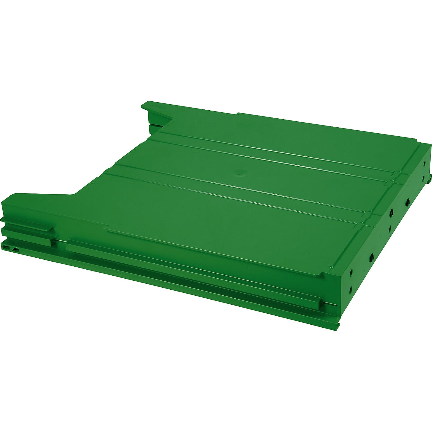 BIG wall-mounted sorting system, for format A4, filling height 34 mm, green storage compartment.