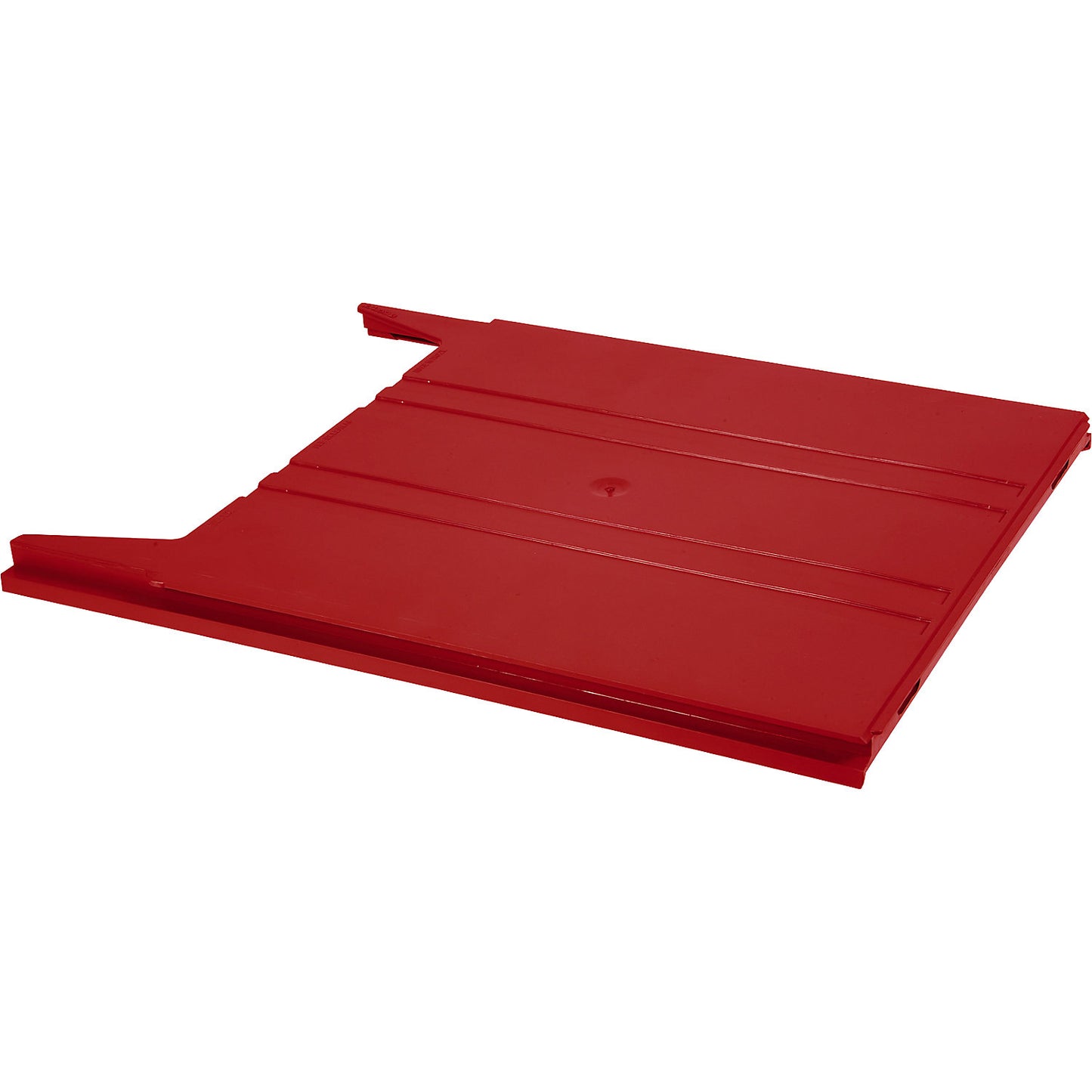 FLAT wall-mounted sorting system, for format A4, filling height 9 mm, red storage compartment.