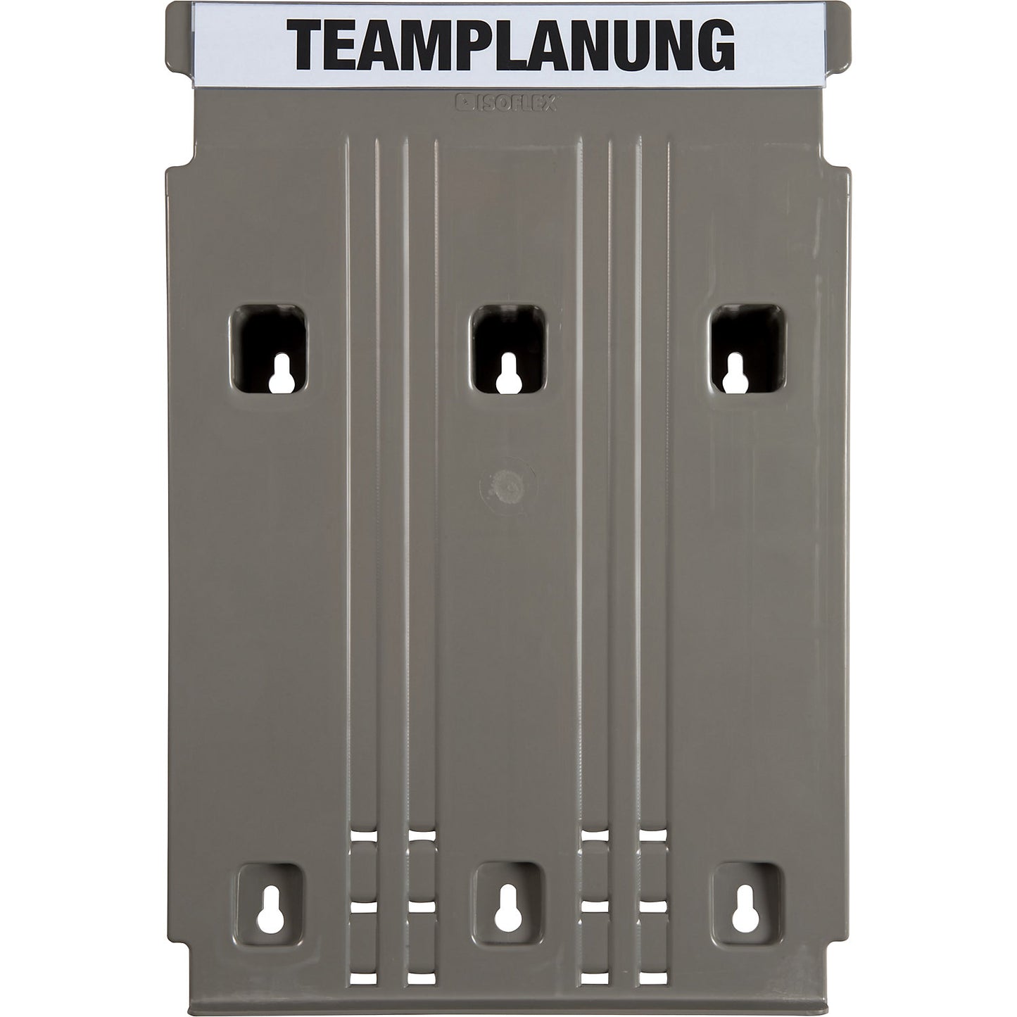 FLAT wall-mounted sorting system, for format A4, filling height 9 mm, grey standard module.