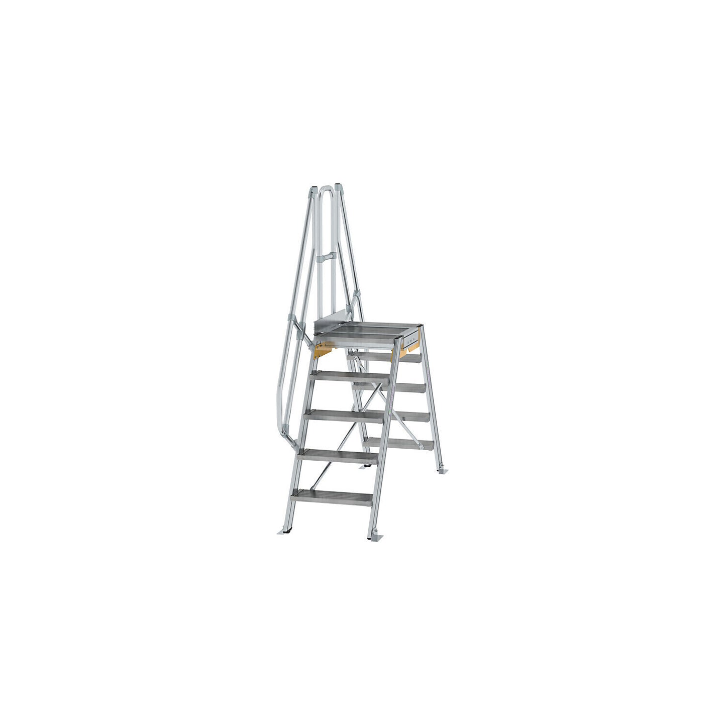 Crossover platform, total max. load 300 kg, 5 steps, platform 800 x 600 mm.