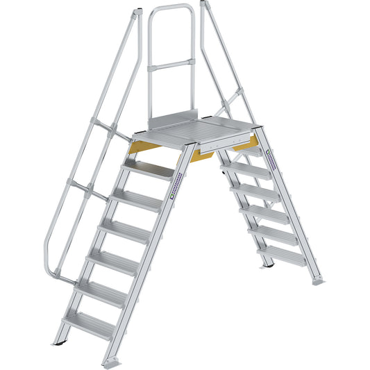 Crossover platform, total max. load 300 kg, 7 steps, platform 1200 x 600 mm.