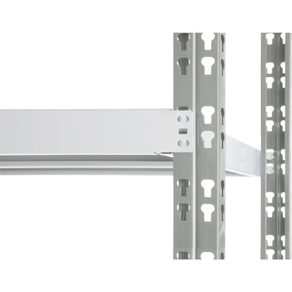 Universal boltless shelving unit, sheet steel shelves, HxWxD 1508 x 1025 x 400 mm, extension shelf unit.
