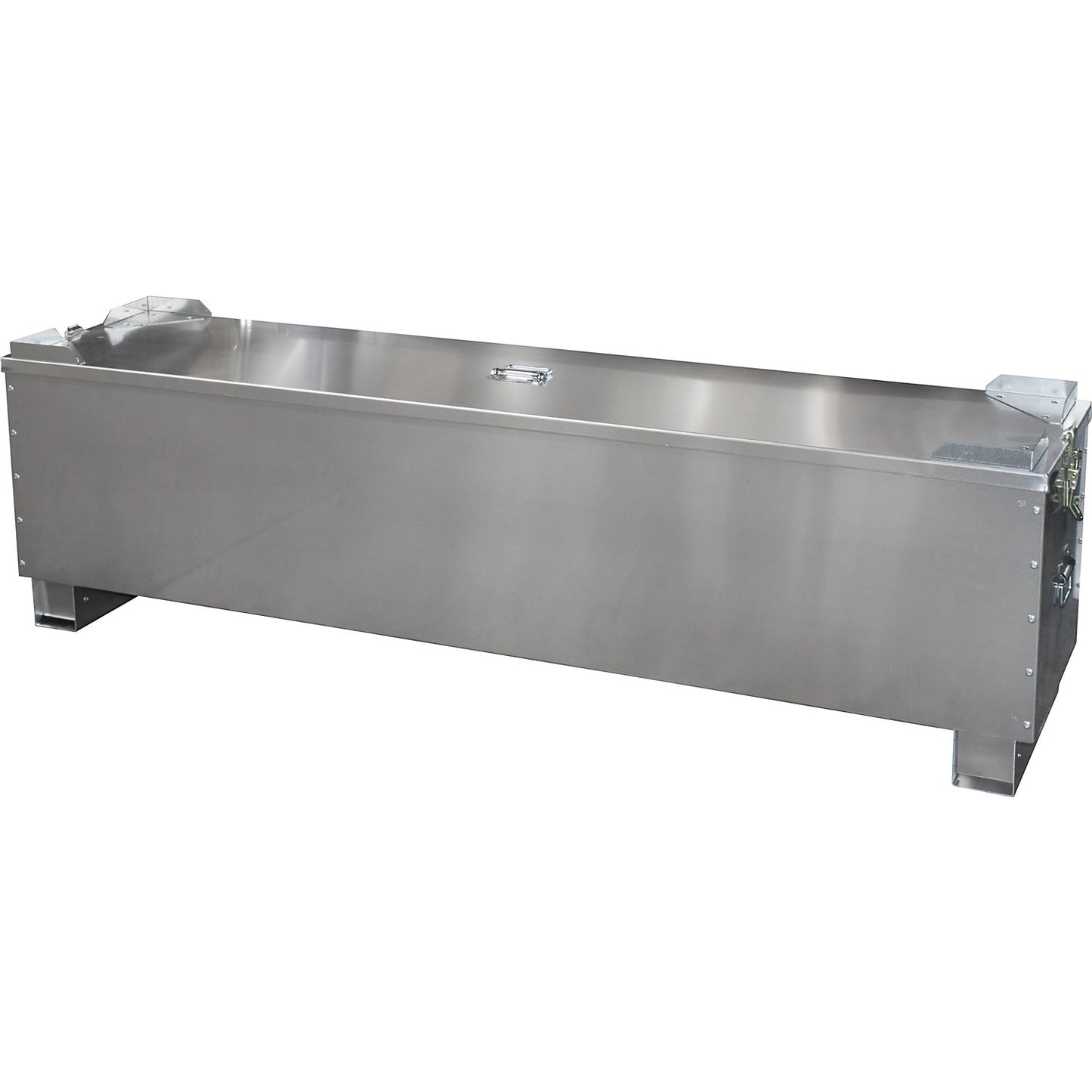 ALU fluorescent tube storage container, capacity 390 l, LxWxH 2100 x 465 x 585 mm.