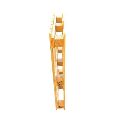Chemical industry pallet, pack of 5, height 134 mm, LxW 1200 x 800 mm, max. load 1000 kg.