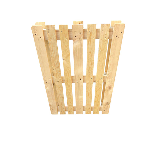 Chemical industry pallet, pack of 5, height 134 mm, LxW 1200 x 800 mm, max. load 1000 kg.