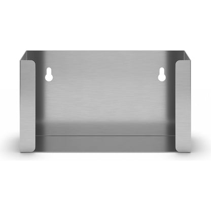 Glove and facial tissue dispenser, for 1 box, HxWxD 120 x 222 x 65 mm, stainless steel.