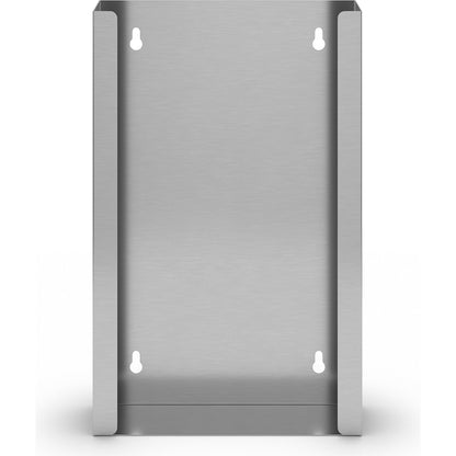 Glove and facial tissue dispenser, for 3 boxes, HxWxD 350 x 222 x 65 mm, stainless steel.