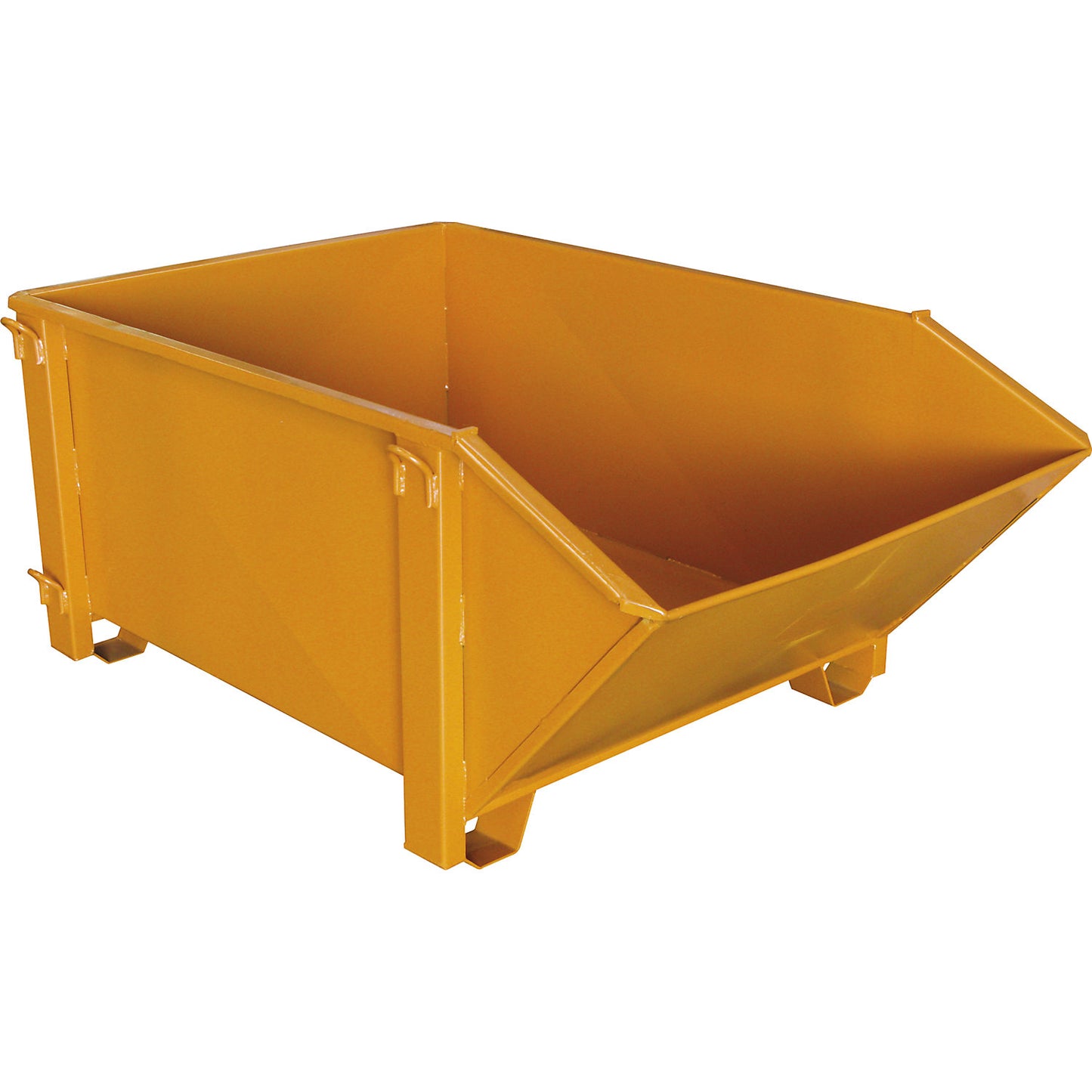 Skip, with round neck eyelets, capacity 1500 l, pure orange.