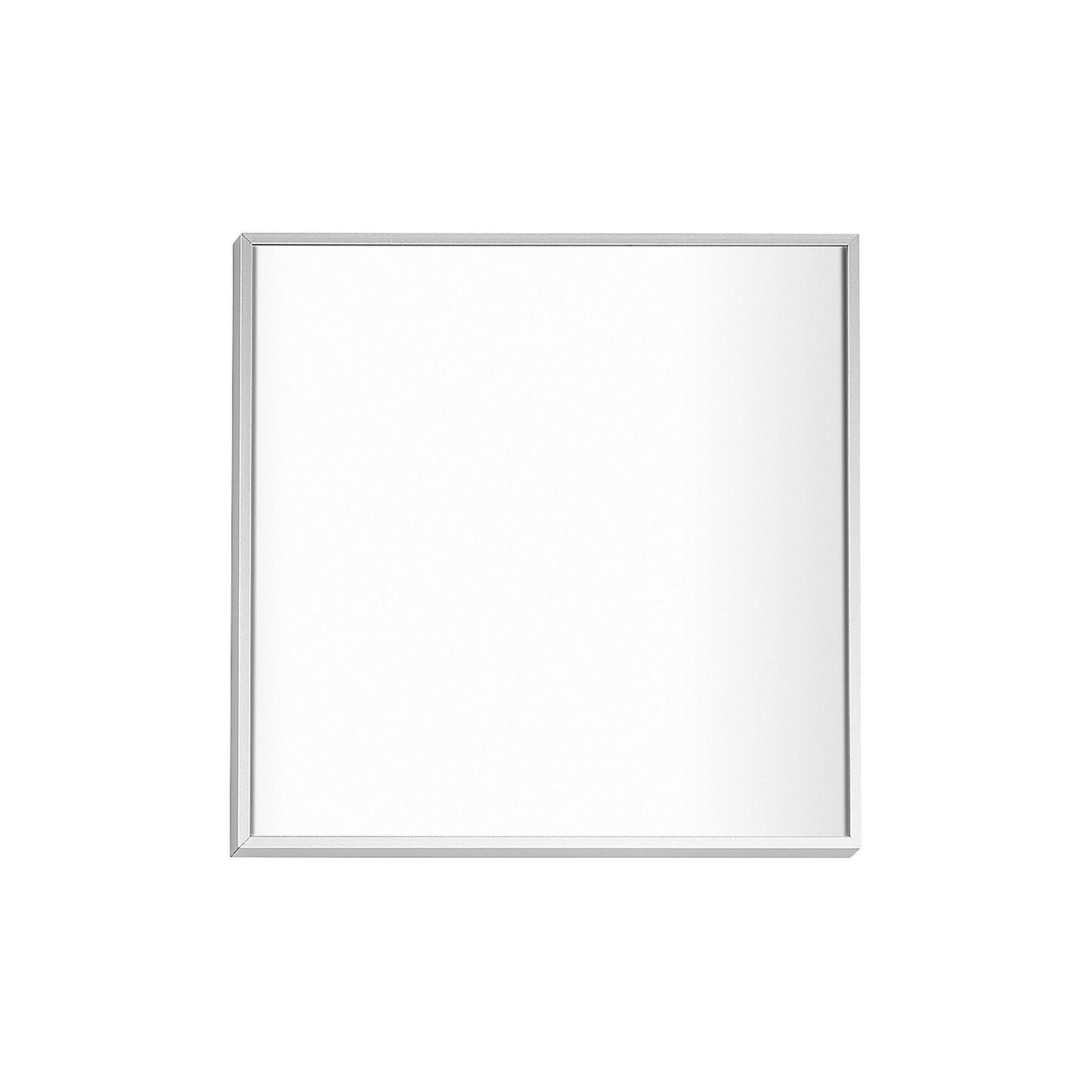 MADRID Silver Line™ door sign, HxW 150.5 x 150.5 mm, self-adhesive, silver.