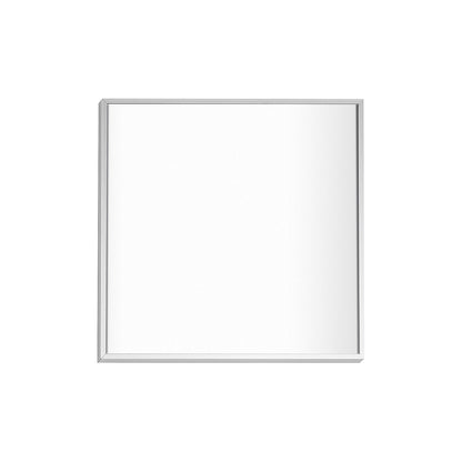 MADRID Silver Line™ door sign, HxW 150.5 x 150.5 mm, self-adhesive, silver.