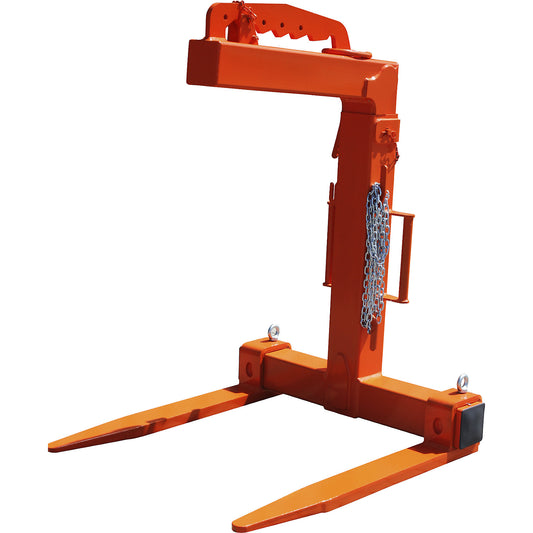 Balanced crane fork, manual, effective height 1150 - 1750 mm, standard, max. load 600 kg.
