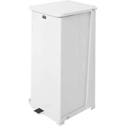 Defenders® pedal bin, capacity 95 l, white.