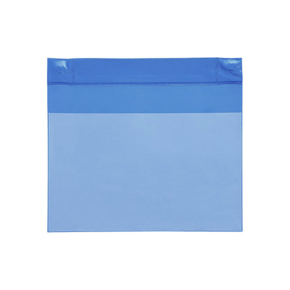 Neodymium magnetic pockets, horizontal format, pack of 25, blue, A4, 1+ packs.