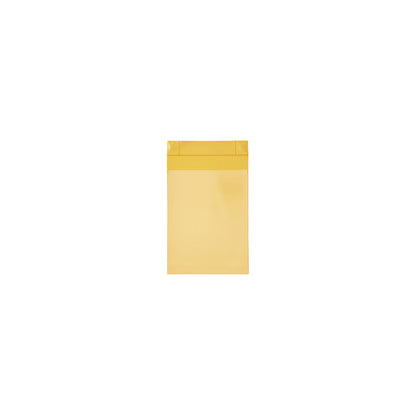 Neodymium magnetic pockets, vertical format, pack of 25, yellow, A4, 1+ packs.