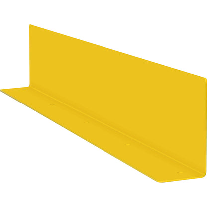 Forklift guard element made of steel, WxH 200 x 100 mm, to bolt in place, length 1380 mm.