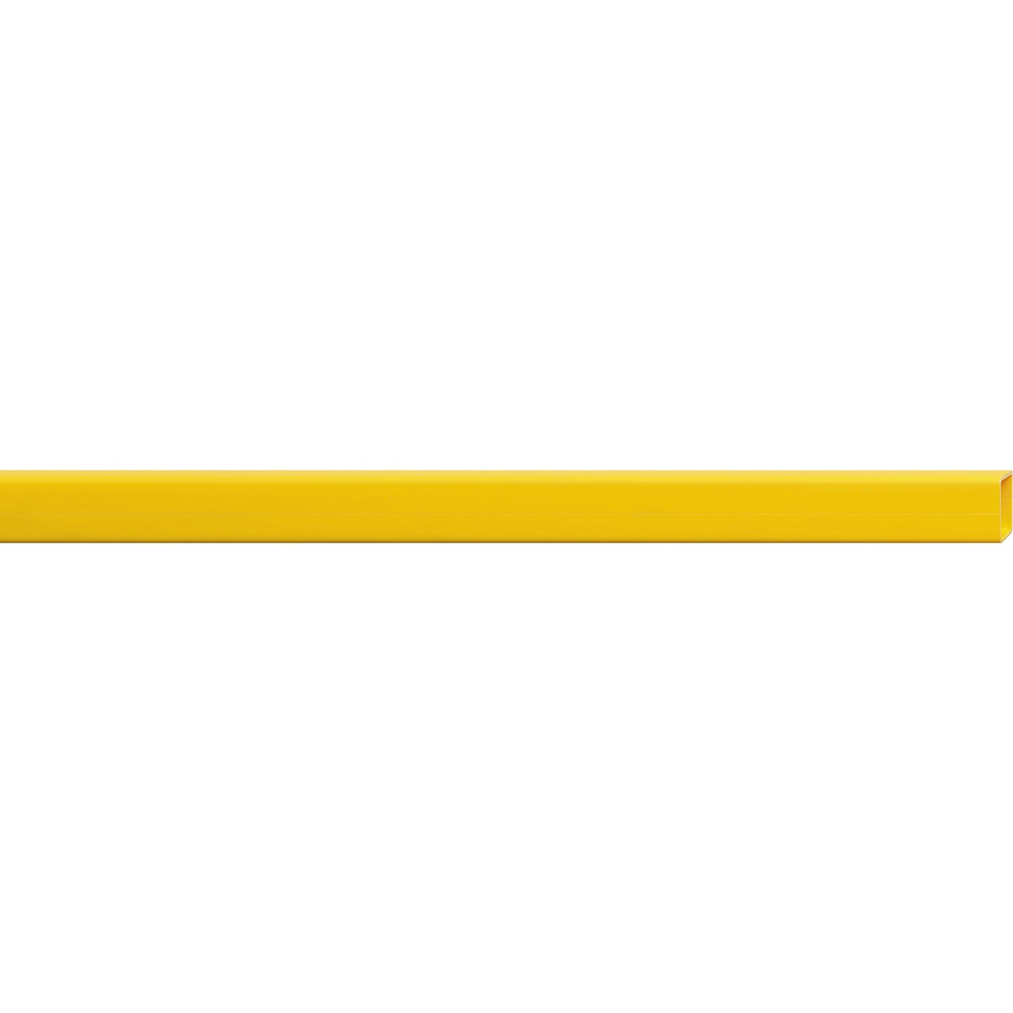 Hybrid impact protection railing, WxH 52 x 74 mm, cross bar, length 1500 mm.