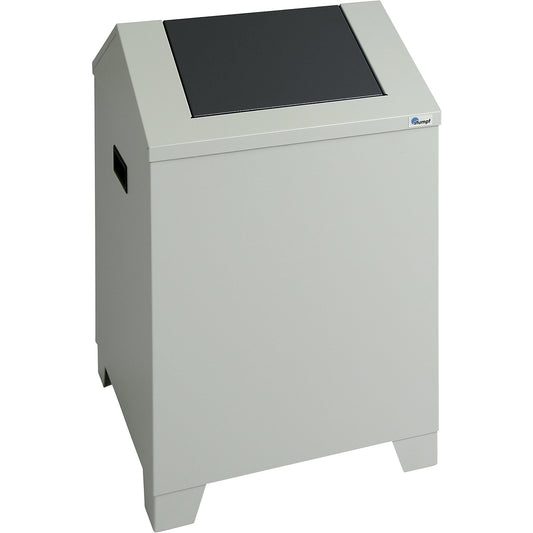 Waste wool case, capacity 73 l, light grey/charcoal.