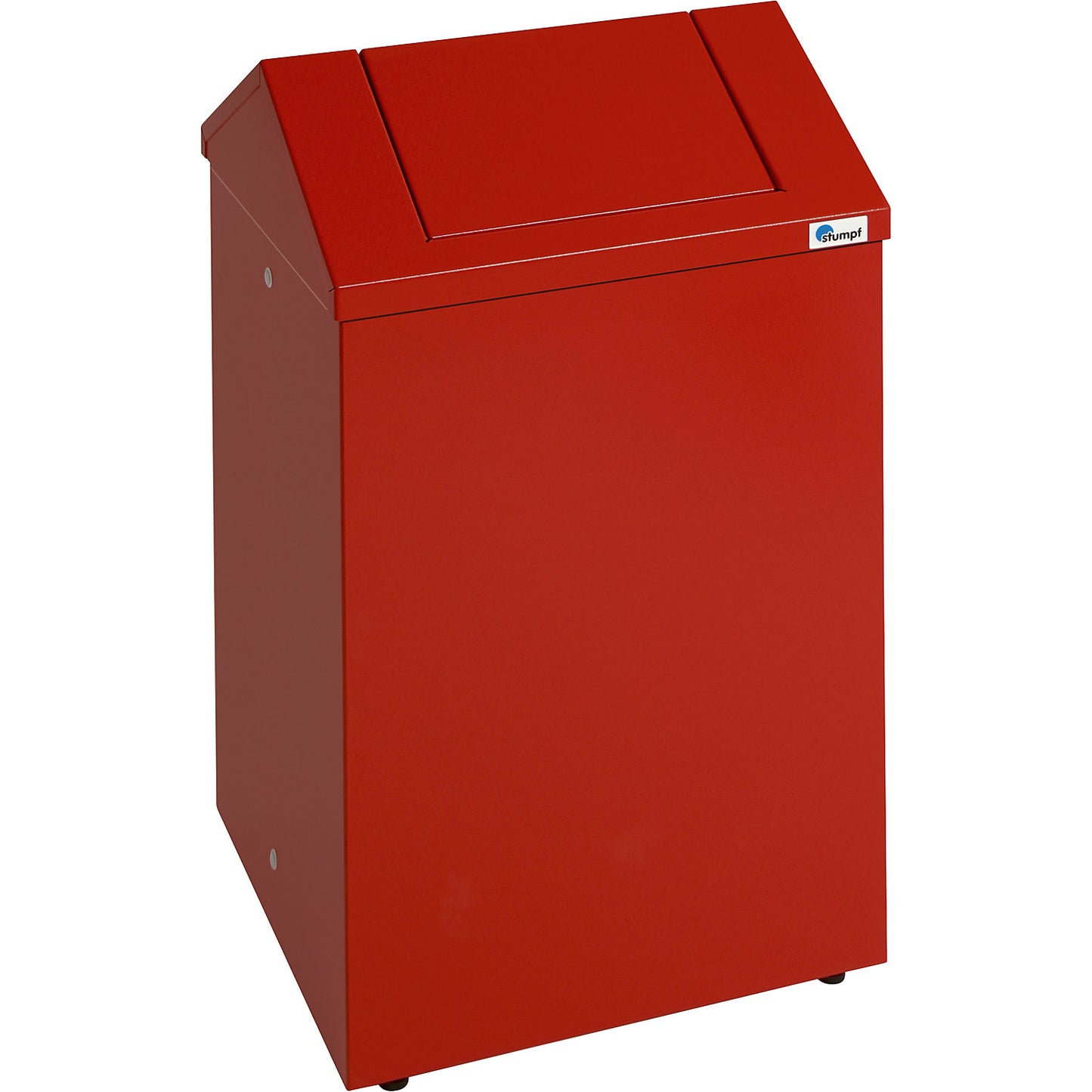 Waste wool case, capacity 45 l, flame red.