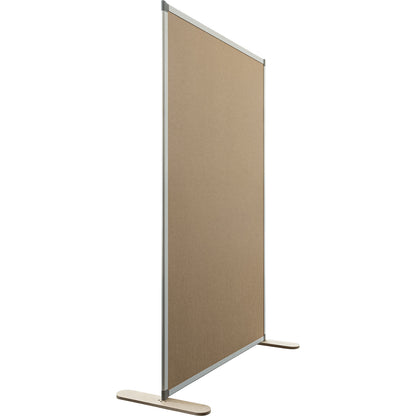 NATURAL partition, WxD 1250 x 500 mm, with honeycomb cardboard, height 1850 mm.