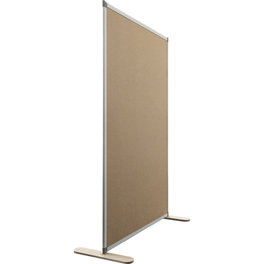 NATURAL partition, WxD 1250 x 500 mm, with honeycomb cardboard, height 1850 mm.