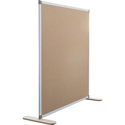 NATURAL partition, WxD 1250 x 500 mm, with honeycomb cardboard, height 1450 mm.